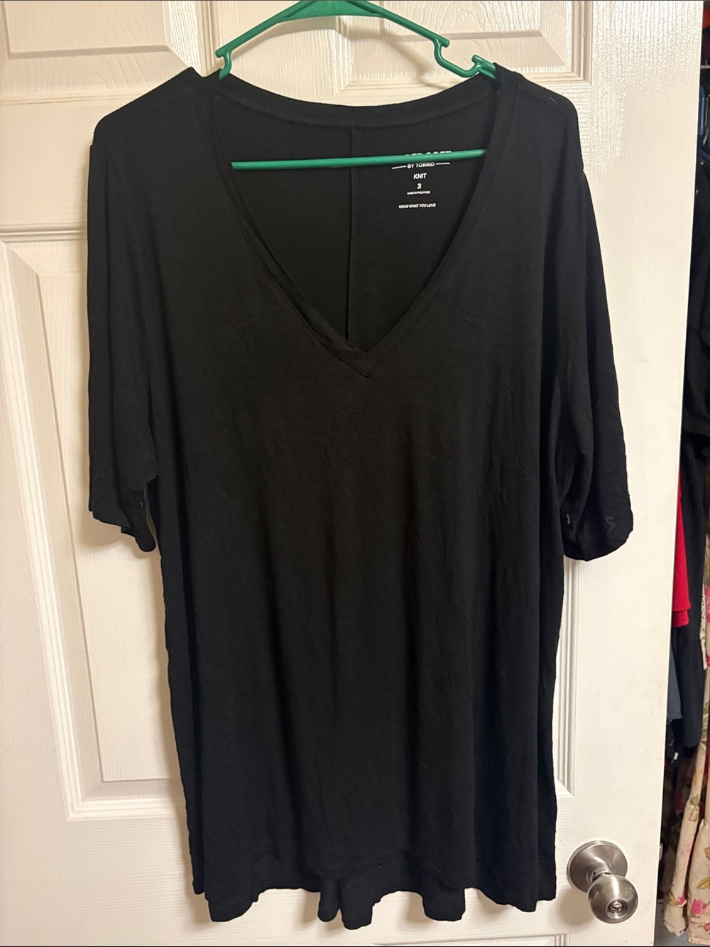 torrid super soft knit v neck tunic